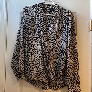 Inc Crossover Blouse